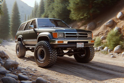 Toyota 4Runner با مدلایی مثل این ۹۲ که تو BaT گذاشتن اعتبارش رو ساخت